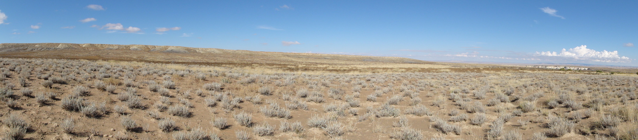 WNE panoramic view from the point