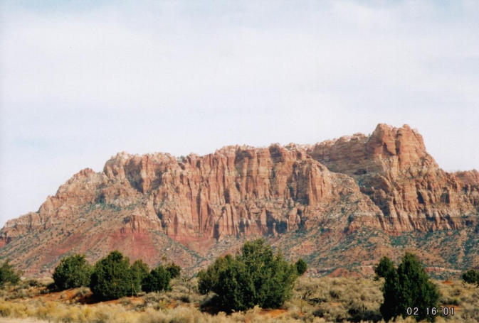 One of the Vermillion Cliffs--North of 37N 113W