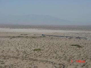 #1: 400m from the confluence looking east.  Gypsum train