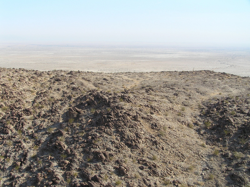 View to the north from the confluence.