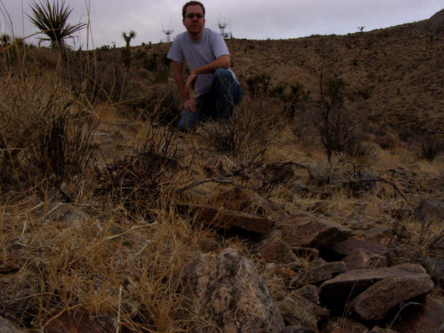 Kneeling at the confluence