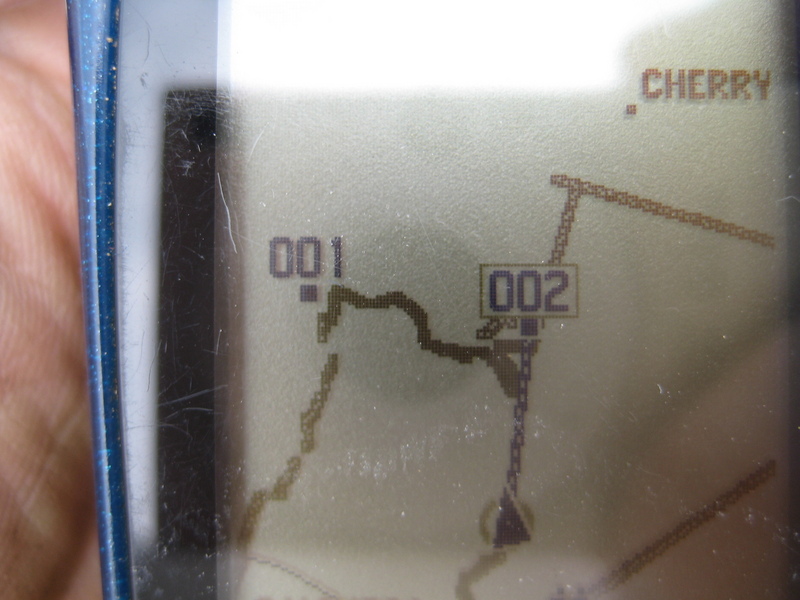 gps showing how close I got