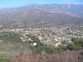 #8: View from the ridge to the next valley to the east of the confluence.