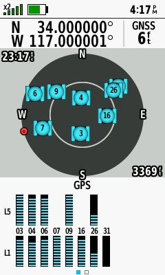 As close to all zeros as I could get (GPS+GLONASS)