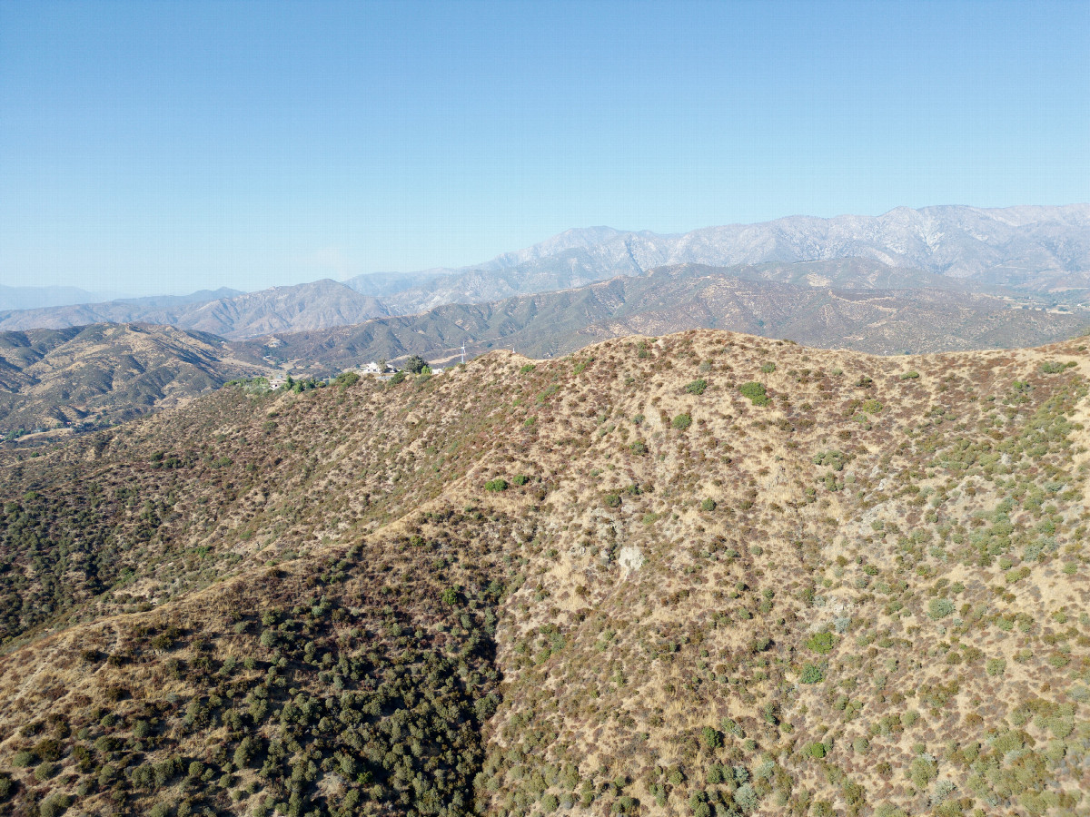 View North (towards Mount San Gorgonio) from a height of 120m