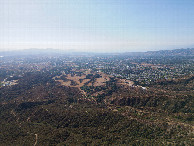 #11: View West (towards the town of Calimesa), from 120m above the point