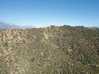 #9: View East, from 120m above the point