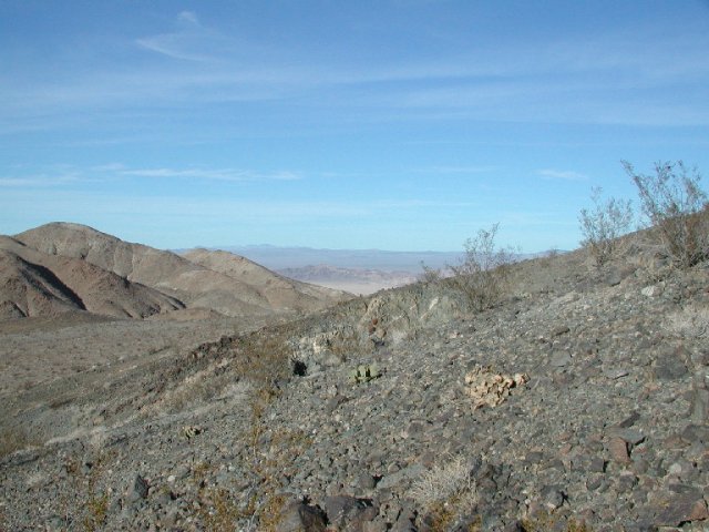 Looking East: A little bit of Devil's Playground visible