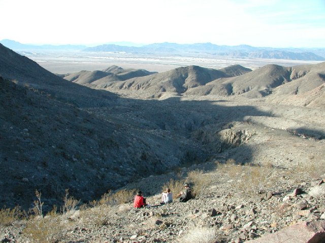 Looking at 35N116W from the small hill