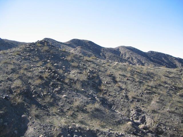 View to West Showing Bristol Mountains