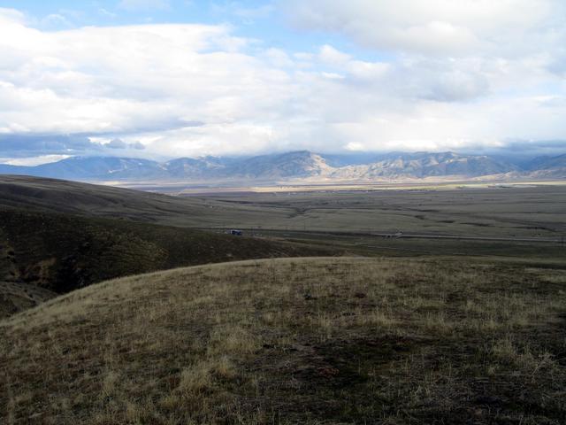 View east towards Interstate 5