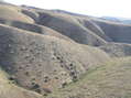 #4: View to the east across the steep ravine from the confluence.