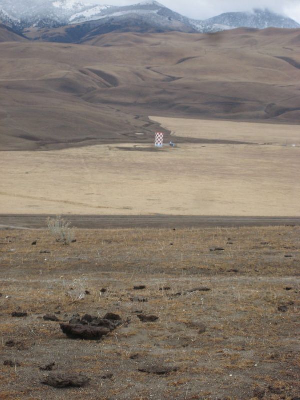 Looking south (see the water tower)