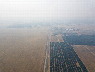 #10: View South, from 120m above the point