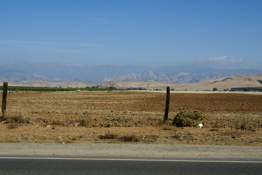 East view of the Sierra Nevada