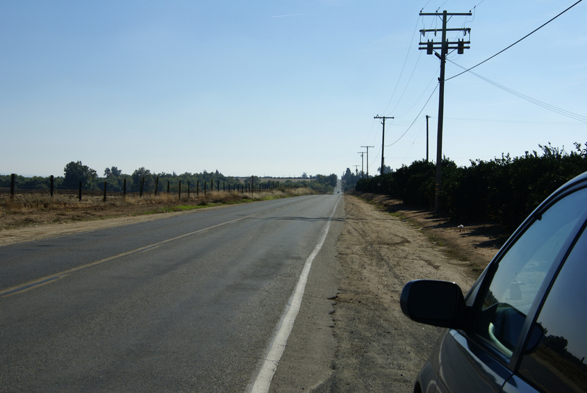 View south along Road 256