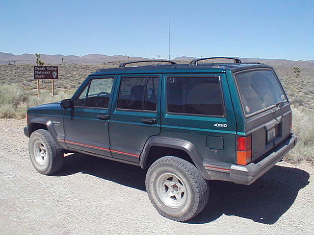 Entering Death Valley