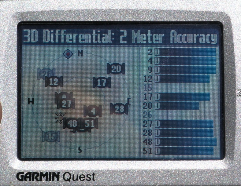 Quest showing 2m accuracy