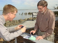 #9: John Documenting Woody_s Visit to Park 392.JPG -- Ranger Keibel documents Woody’s visit to his 392nd U.S. national park.