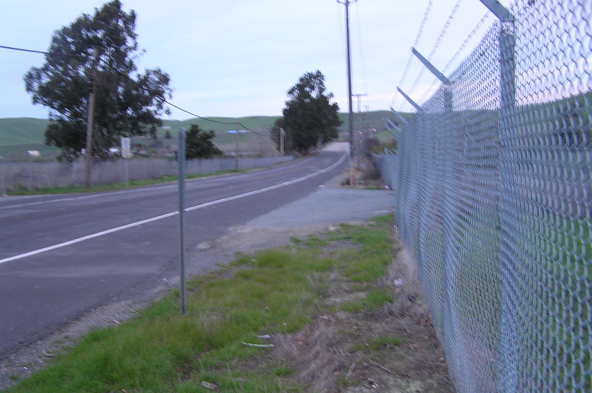 View to the north from the confluence.