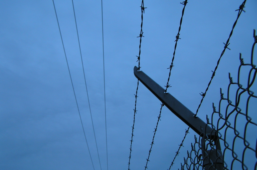 Sky view at the confluence point.