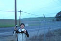 #8: Joseph Kerski near the confluence point, looking northwest.