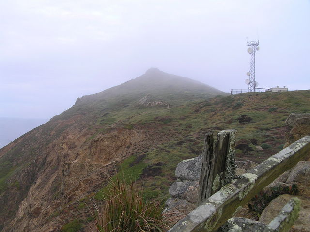 Point Reyes, about 1 km west of the confluence, looking west.