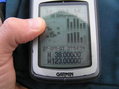 #5: GPS reading at the confluence.