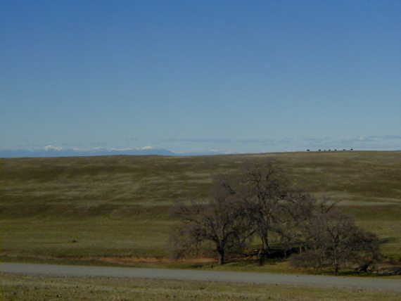 Mountains across valley to NNW