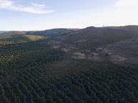 #10: View South, from 120m above the point