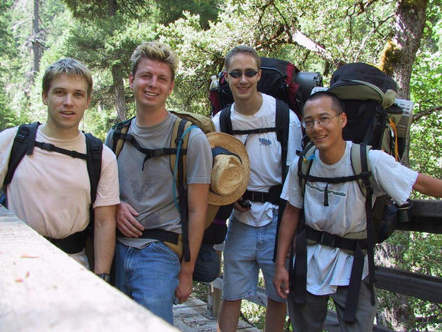 Ray, Lex, Jim and Ed (left to right).