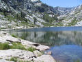 #3: A view across the lake at the confluence spot.