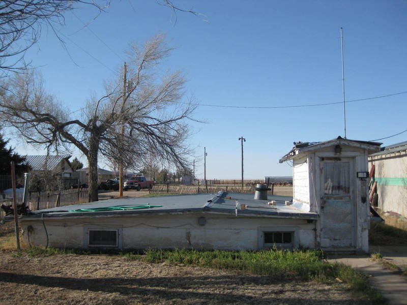 Crazy dug-in house in Pritchett, CO on the way