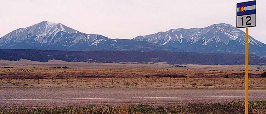 The Spanish Peaks