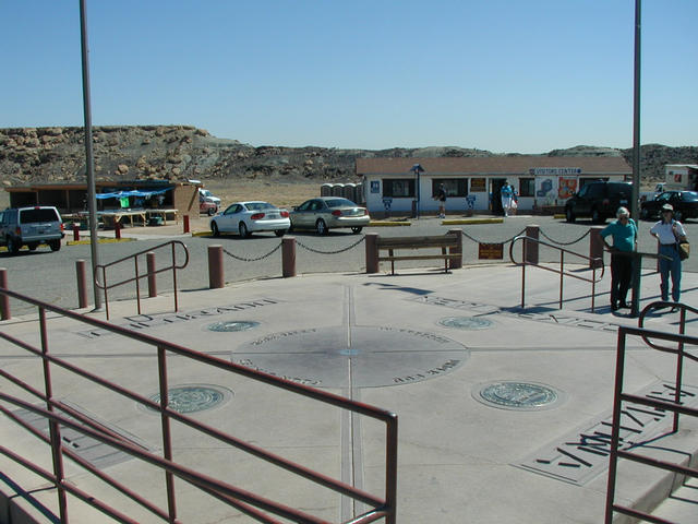 View East from Four Corners toward confluence