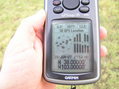 #7: GPS reading at the confluence.