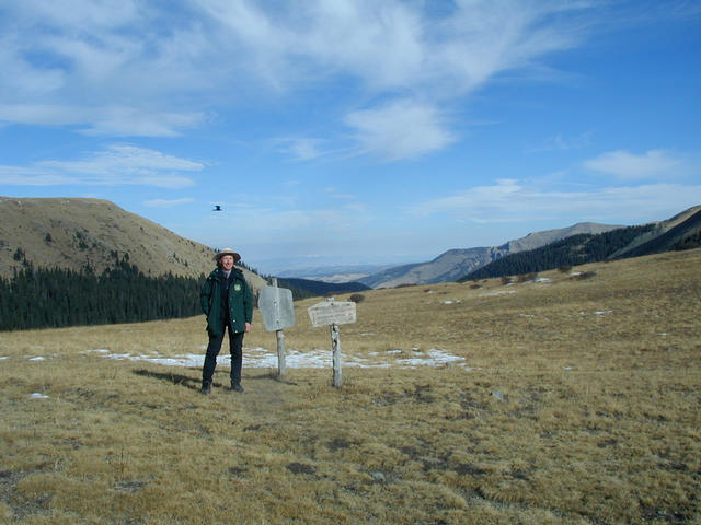 Continental Divide at San Luis Pass