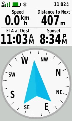 My GPS receiver, 407 meters from the point