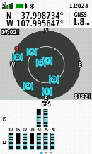 #4: My GPS receiver, 407 meters from the point