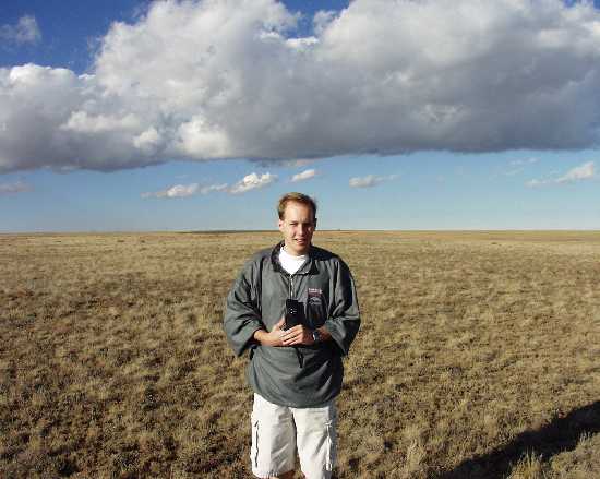 David on the Confluence Point.