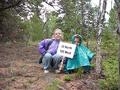 #8: Emily and Lilia Kerski at the confluence site.