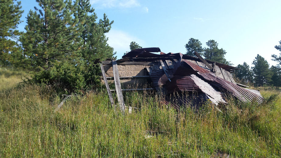 Passed a shed on the way