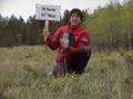 #2: Joseph Kerski arrives at the confluence site.