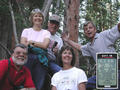 #4: Group at the confluence, with GPS proof