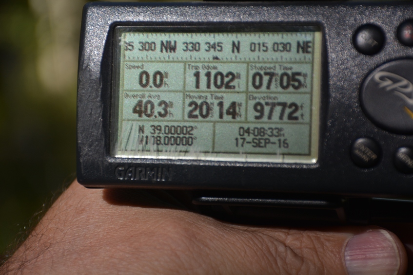 GPS readings