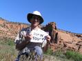 #6: Joseph Kerski in scenic western Colorado in the Little Dolores River Canyon near the confluence.