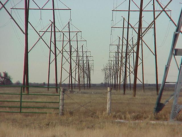 View to the north from the confluence site.