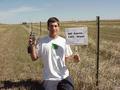 #3: Geographer Joseph Kerski at confluence site.