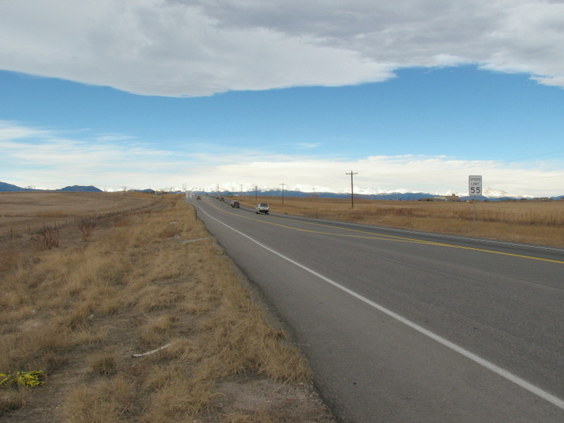 Baseline Road looking West