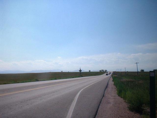 View to the west from the confluence